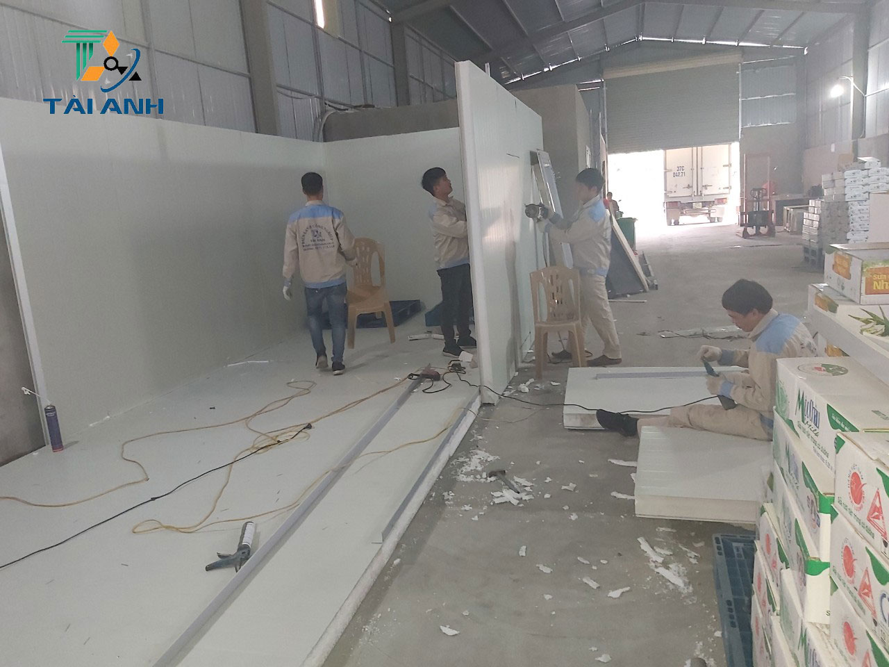 Thi công kho lạnh công nghiệp