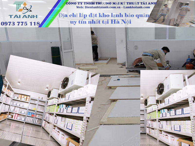 Địa chỉ lắp đặt kho lạnh bảo quản uy tín nhất tại Hà Nội
