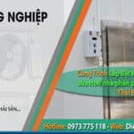 Dự án kho lạnh bảo quản sữa Hoff nhà phân phối Tiến Giang TP Thái Bình